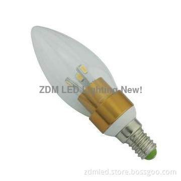 E12 dimmable led candle light